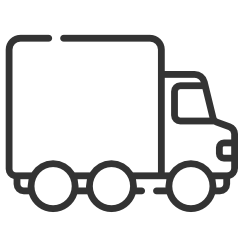 icono de entregas rápidas y seguras