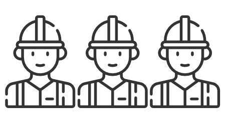 icono de un gran equipo de trabajo